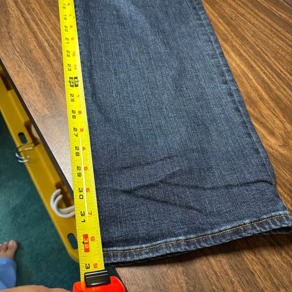 Lee Mens Extreme Motion Regular Bootcut Jeans Size 31x34 Performance Stretch